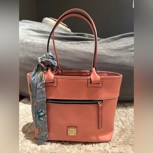 Salmon pink purse great condition lightly used